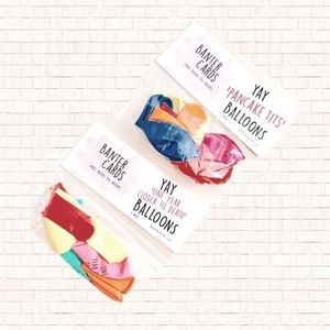 Birthday balloons • banter cards funny birthday party balloons